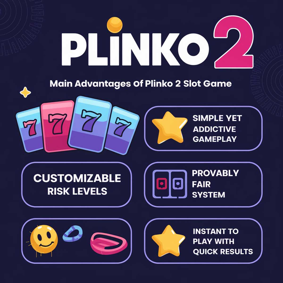 Plinko 2 slot game main features